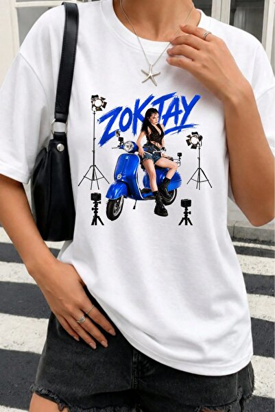 MANİFEST ZOKTAY Pamuklu Özel Tasarım T-shirt