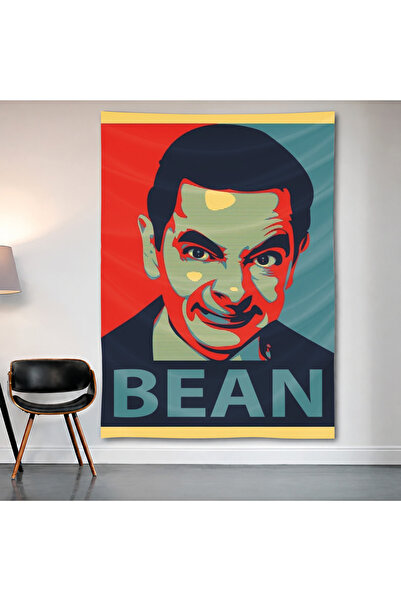 Geek Cultcha لوحة جدارية على طراز Mr. Bean Hope، لوحة جدارية من القماش الساتا...