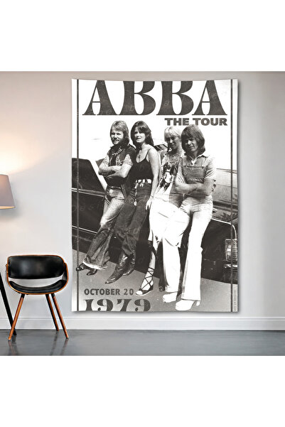 Geek Cultcha Abba – the Tour Wall Covering Wall Tapestry First Quality Satin ...