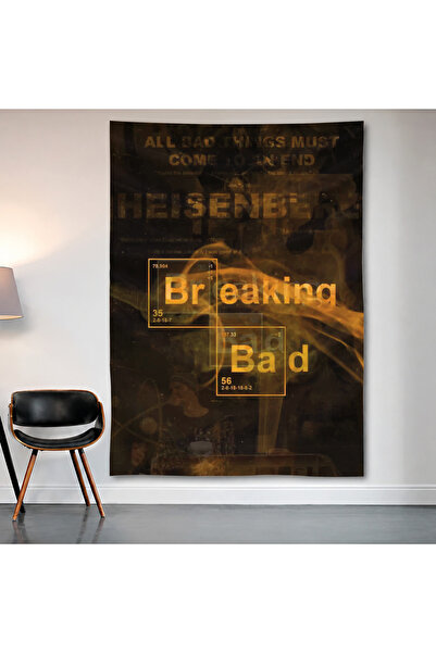 Geek Cultcha Breaking Bad – Heisenberg Wall Covering Wall Tapestry First Qual...
