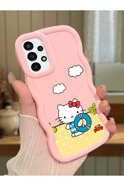 Hontinga Samsung Galaxy A13 4g Compatible Case Camera Protector Pink Silicone...
