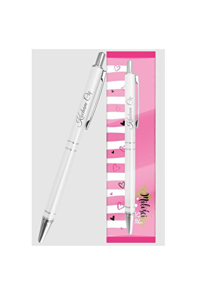 Be-Happy Gifts Pixuri Be Happy Gifts set metalic cadou "Kocham Cie" in cutie ...