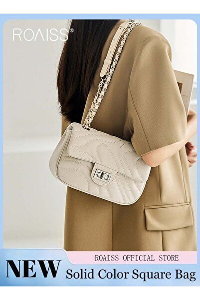 ROAISS Women Stylish Crossbody Bag, Large Capacity Shoulder Bag with Adjustab...