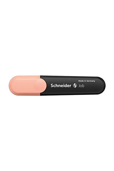 SCHNEIDER Textmarker Job Pastel, varf tesit 1+5mm - piersica