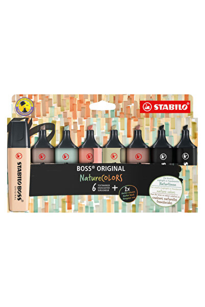 Stabilo Set 8xMarkere, Stabilo, 2-5 mm, Multicolor