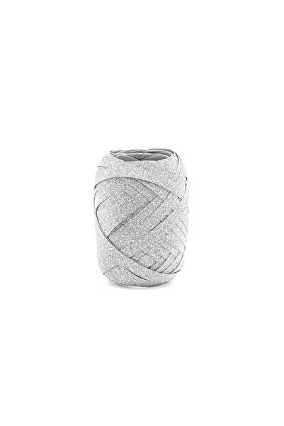 OEM Panglica din plastic, argintie, 5mm/10m