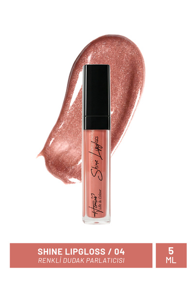 homm Shine Lipgloss 5 ml – Dudak Parlatıcısı, Yoğun Parlaklık, Işıltılı Görünüm
