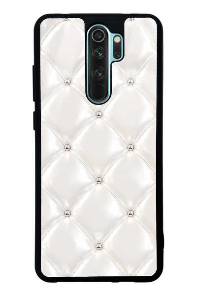 Spoyi حافظة هاتف Xiaomi Redmi Note 8 Pro بتصميم ماسي لامع