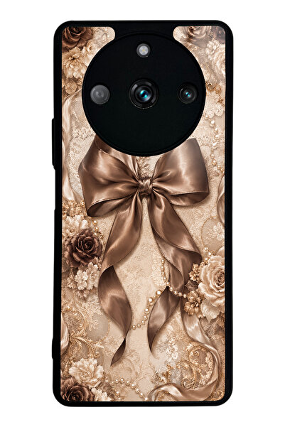 Spoyi Realme 11 Pro Bronze Pearl Tasarımlı Glossy Telefon Kılıfı