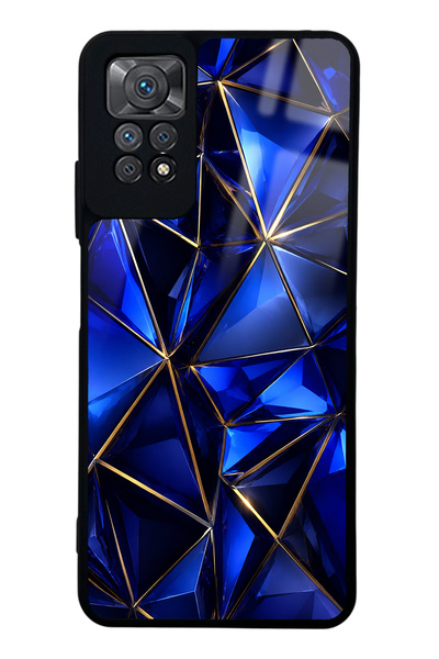Spoyi حافظة هاتف Xiaomi Redmi Note 11 Pro بتصميم حافة كريستالية لامعة
