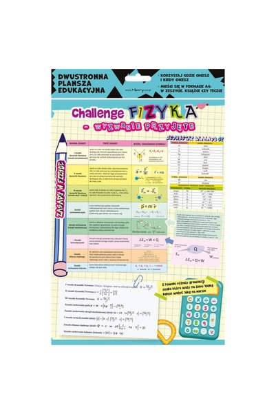 HENRY Planssa dubla A4 fizica multicolor