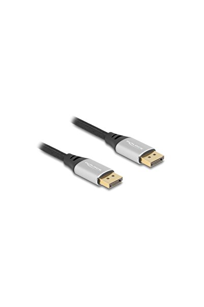 NO BRAND Καλώδιο DELOCK DisplayPort 2.1 80633, 16K/60Hz, 40 Gbps, 1m, μαύρο
