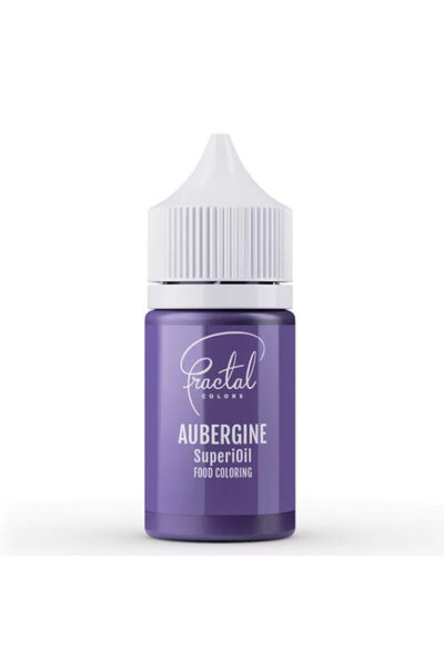 Fractal Colorant alimentar lichid pe bază de ulei, Mov Vânăta, 30ml