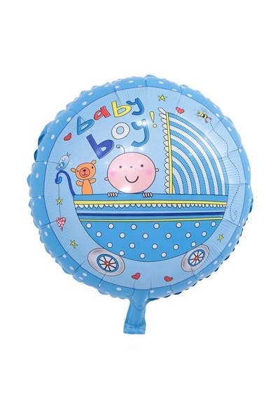 Baloane Vesele Balon Folie Baby Boy 45 cm BL200