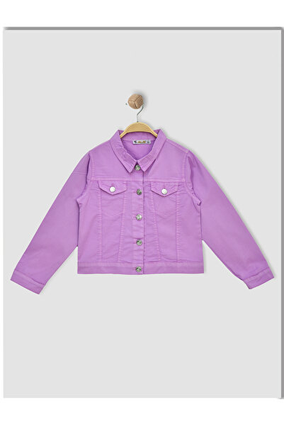 ALGLIFE Girls' Seasonal Thin Jacket with Heart Embroidery - Cotton Linen Pfd ...