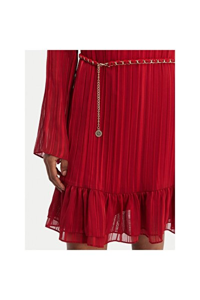 Guess Rochie de zi cu zi pentru femei W6RK37WJ712 Roșu