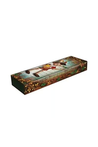 Paperblanks Penar Pinokio, etui elegant cu imprimeu ilustrat, Multicolor