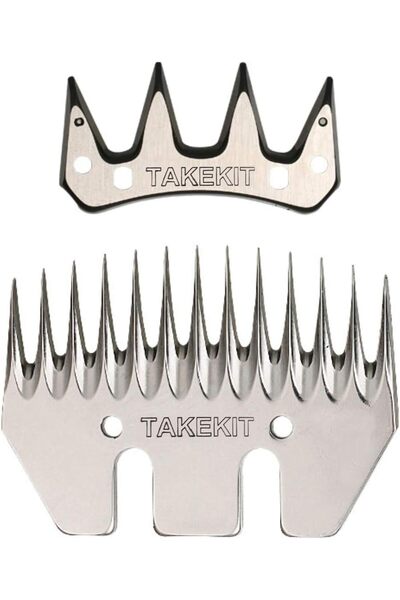 Generic Universal Replacement Sheep Shearing Blades â€“ 13-Tooth Stainless St...