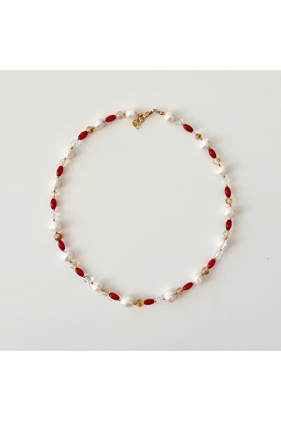 Vesce Atelier Coralia Natural Stone Necklace