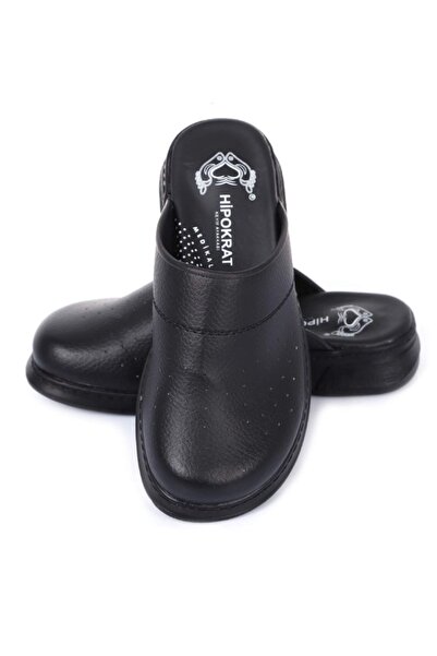 Beyaz Medikal Μαύρες παντόφλες Sabo Doctor Nurse Hospital Cook Slippers