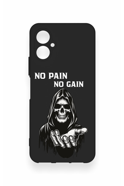 Vip Case Omix X5 Uyumlu No Pain No Gain Desenli Silikon Kılıf