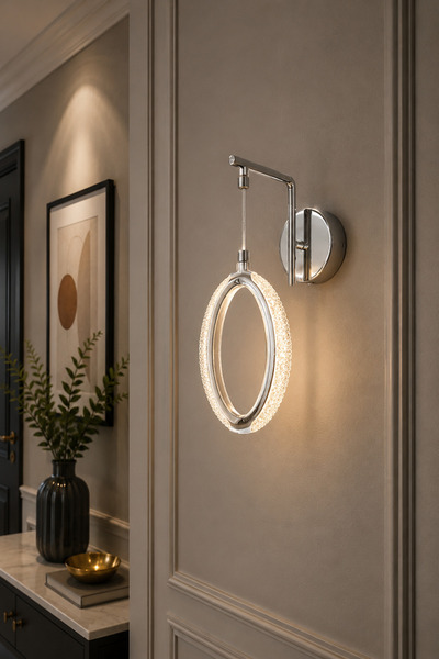 Modavize Diamond Modern Design Chrome Color Daylight - Led Bathroom - Kitchen...