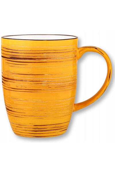 WILMAX ENGLAND Cana de cafea din portelan WILMAX ColorBoom, mare, galbenă, 46...