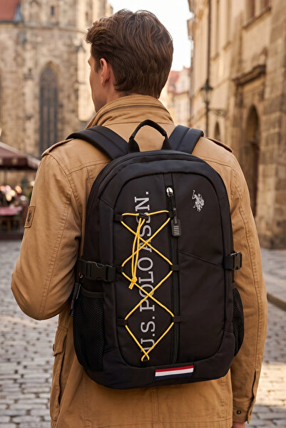 U.S. Polo Assn. حقيبة ظهر مدرسية للجنسين من US Polo Assn PLCAN 25009-25111-25...
