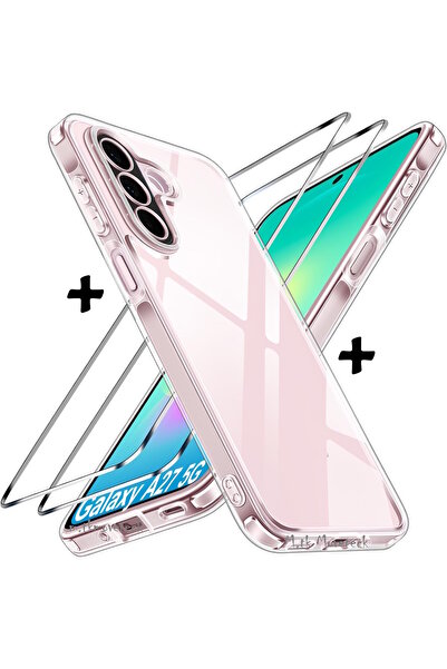 m.tk moveteck Samsung Galaxy A27 Uyumlu Kılıf Kamera Çıkıntılı Korumalı Yumuş...