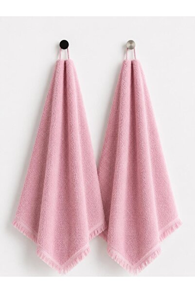 Semecca Fringed 40X70 Cotton Kitchen Drying Towel Set of 2