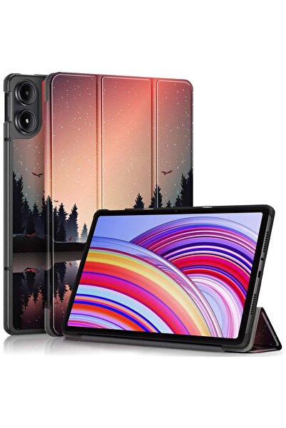 SIGLOO Husă Clamshell Slim Tri-Fold Magnetic Piele Ecologică Xiaomi Redmi Pad...