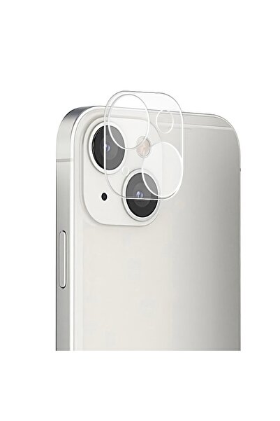 Nobrand Glass Film for Apple iPhone 14 / 14 Plus Camera, Transparent