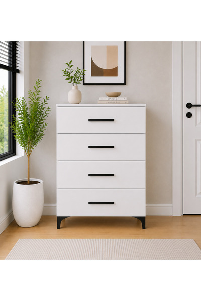 ORİDA HOME Nova 4 Çekmeceli Şifonyer Çamaşırlık