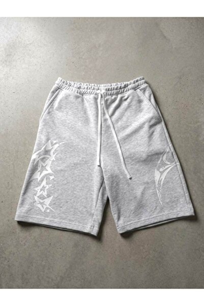 bellanova Pantaloni scurți de vară unisex, supradimensionați, cu croială conf...