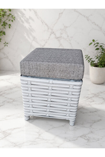 LAVİLLA GARDEN Kumsal Rattan Puf