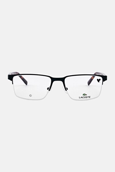 Lacoste نظارات مستطيلة للرجال L2279، لون رمادي مطفي