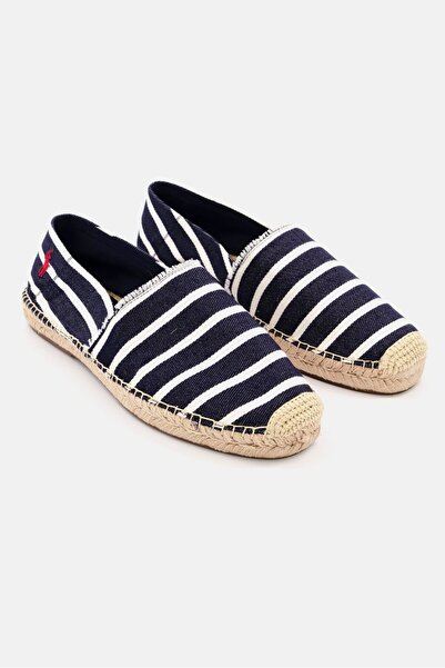 Ralph Lauren Polo Men Cevio Crest Madras Slip On Shoes, Navy