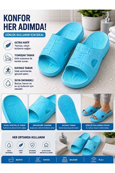 GEZER Önü Açık Banyo Terliği