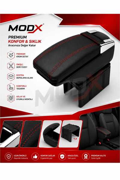 MODxAUTO OPEL ASTRA G H 1998-2004 UNİVERSAL SÜRGÜLÜ KOLÇAK - KOL DAYAMA A+