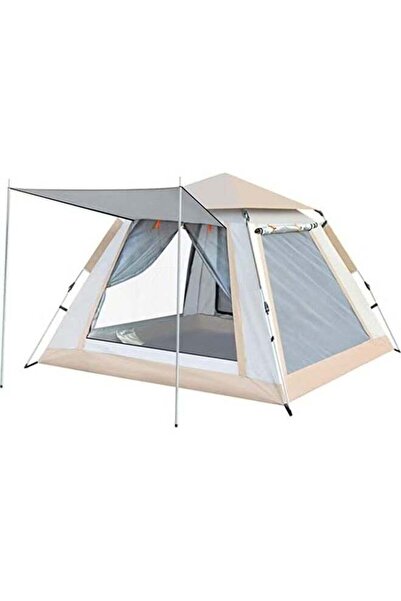 Arabest Pop Up Tent,3-4 Person Family Camping Tent with 2 Mesh Windows,2 Door...