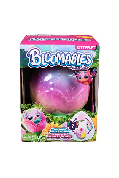 Hatchimals Figurina de plus surpriza, Hatchimals, Bloomables, Kittyfly, 6072450