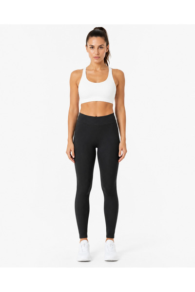 CAN ÇAPAR Women's High Waist Ribbed Recovery Sports Leggings