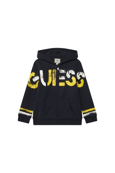 Guess Bluză băieți N6RQ07KCCH0 Bleumarin