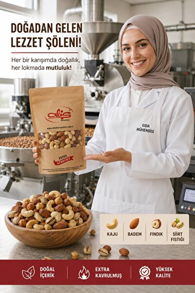 ALİŞ KURUYEMİŞ KARIŞIK KURUYEMİŞ PREMİUM 250 GR
