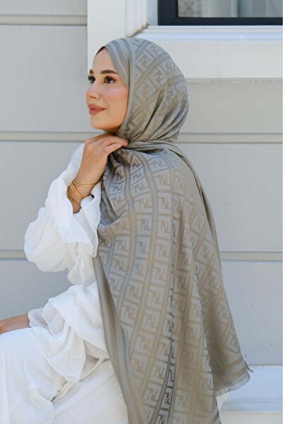 diorel F Pattern Premium Shawl-Green