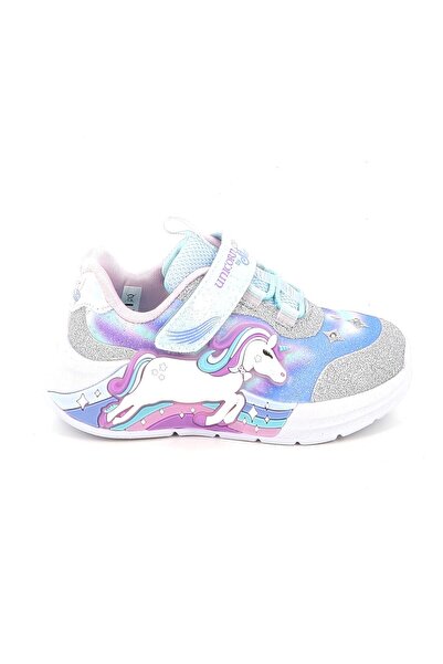 SKECHERS Παιδικό Αθλητικό Παπούτσι για Κορίτσι S-Lights Unicorn Chaser Χρώματ...