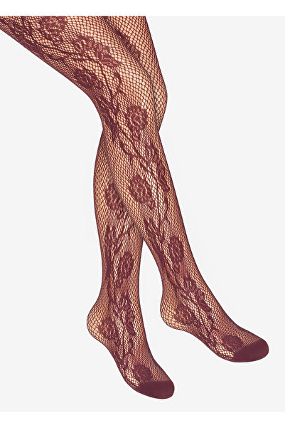 Marilyn Dresuri de damă jacard, tip plasă, cu modele florale Charly e02 1/2