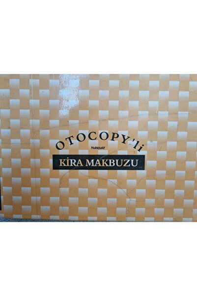 Turkuaz KİRA MAKBUZU 0TOKOPY Lİ 14×20