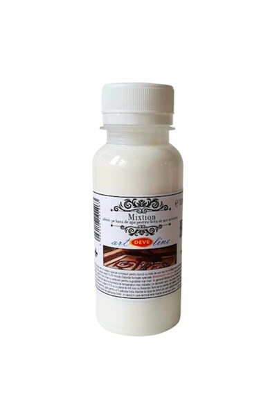 Deve Adeziv Mixtion pe baza de apa, DEVE, 100ml pentru foita de aur sau schla...