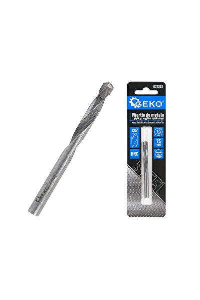 GEKO Burghiu metalic cu inserții din carbură, 6 x 75 mm, G37202